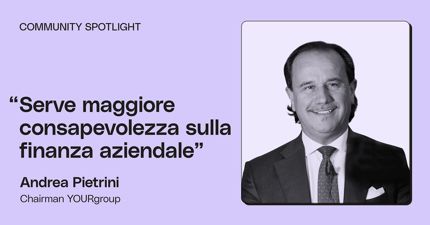 Community Spotlight | Andrea Pietrini, Chairman YOURgroup image