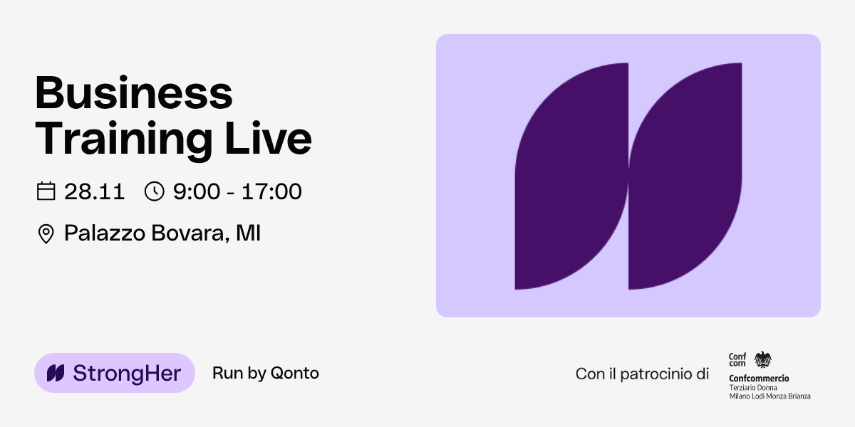 StrongHer Business Training Live | 28 novembre image