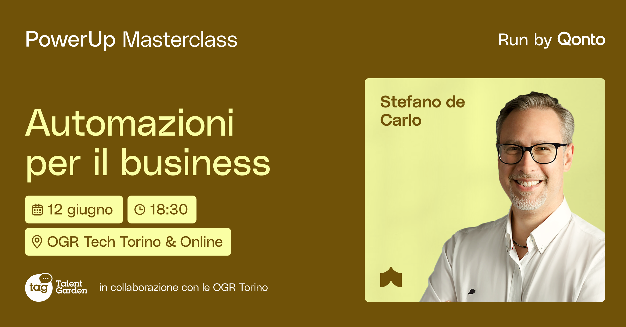 PowerUp Masterclass | Automazioni per il business: costruisci un sistema di vendita efficace image