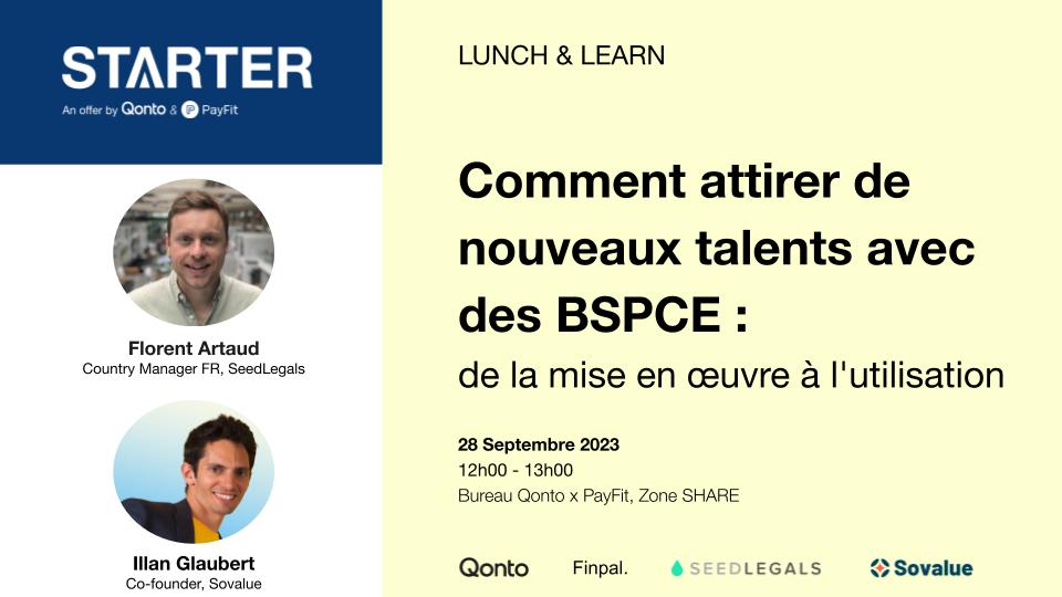 Evénement (replay) : Comment attirer de nouveaux talents avec des BSPCE @ STATION F image