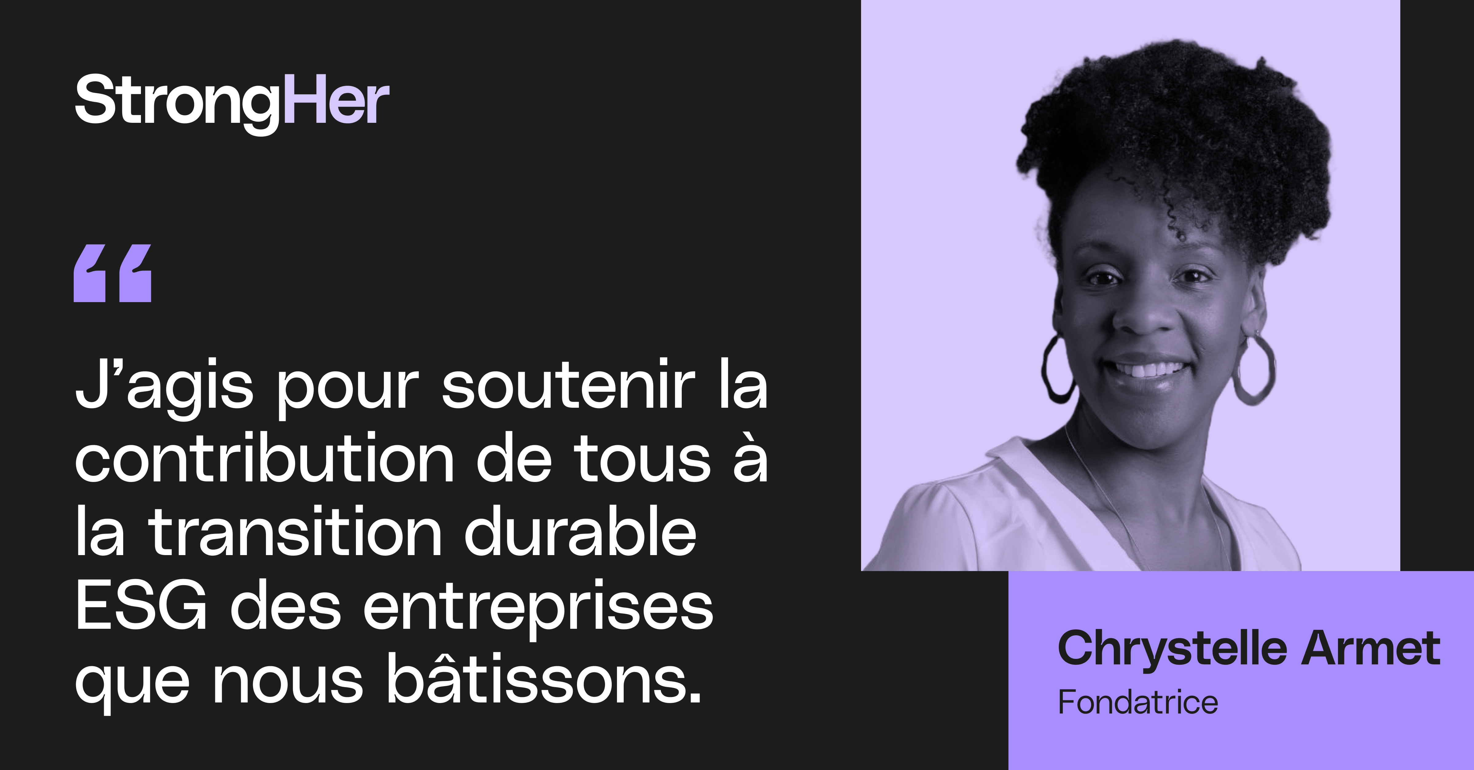 Portrait d'entrepreneure : Chrystelle Armet, fondatrice et CEO de Connect All Horizons image