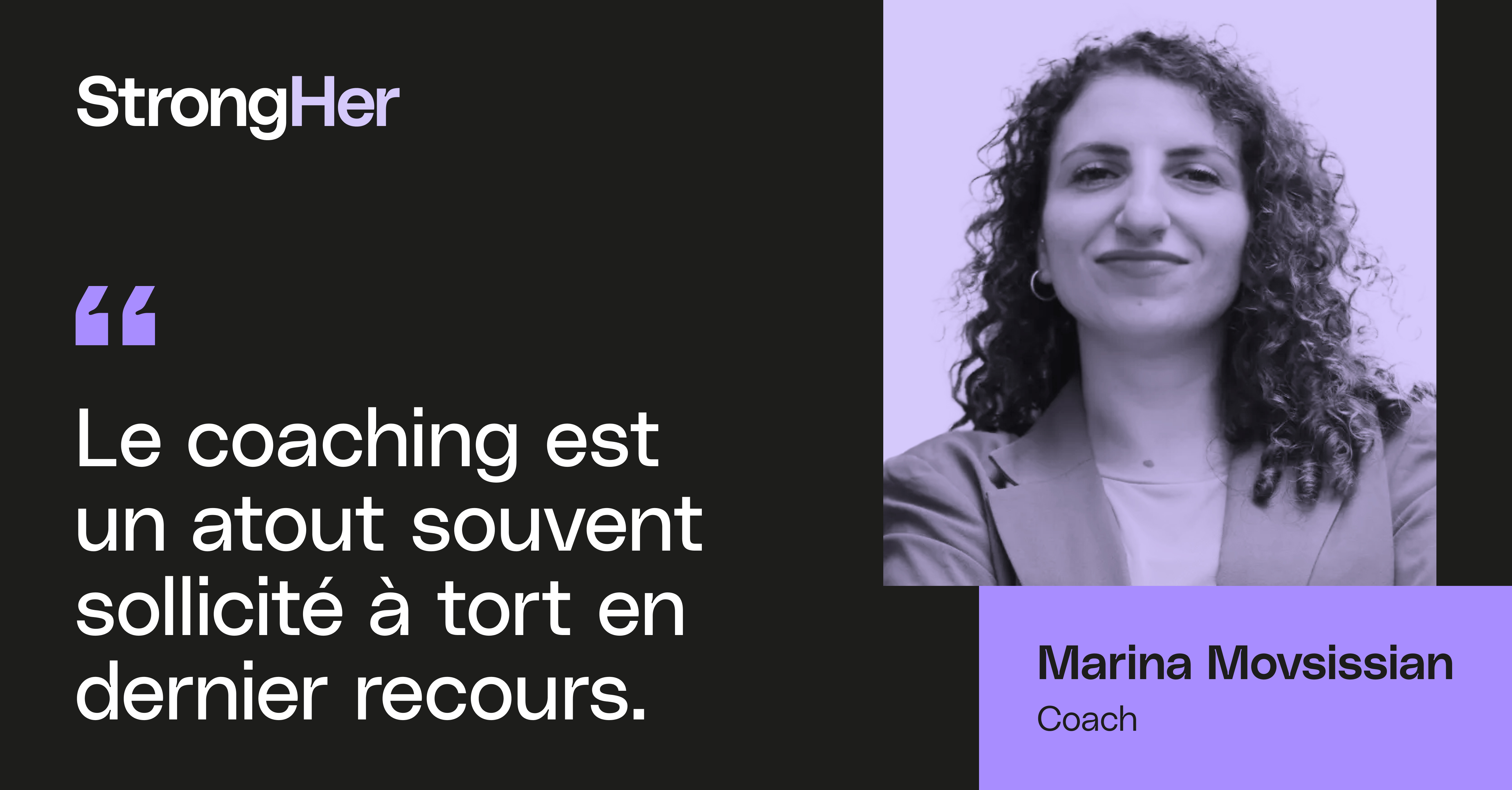 Portrait d'entrepreneure : Marina Movsissian, Fondatrice image